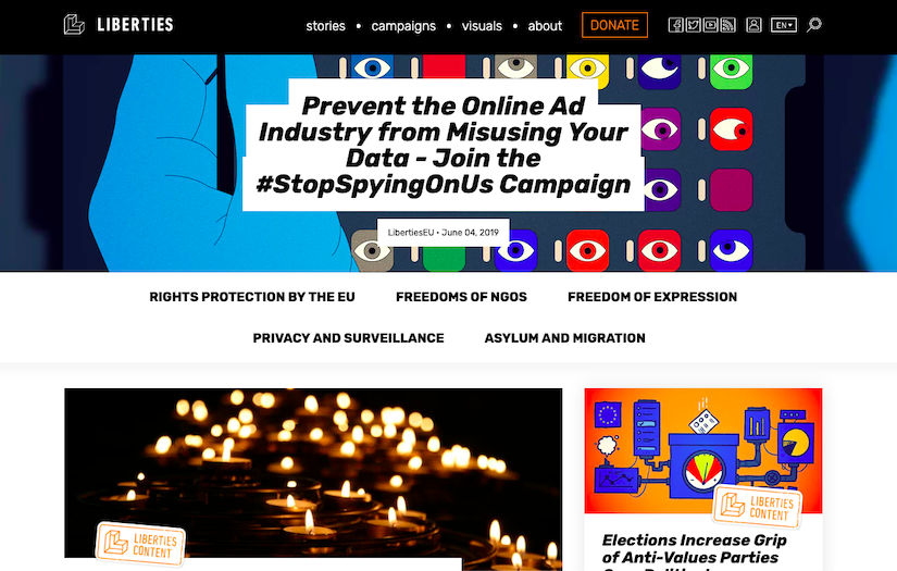 Civil Liberties Union for Europe screenshot 1